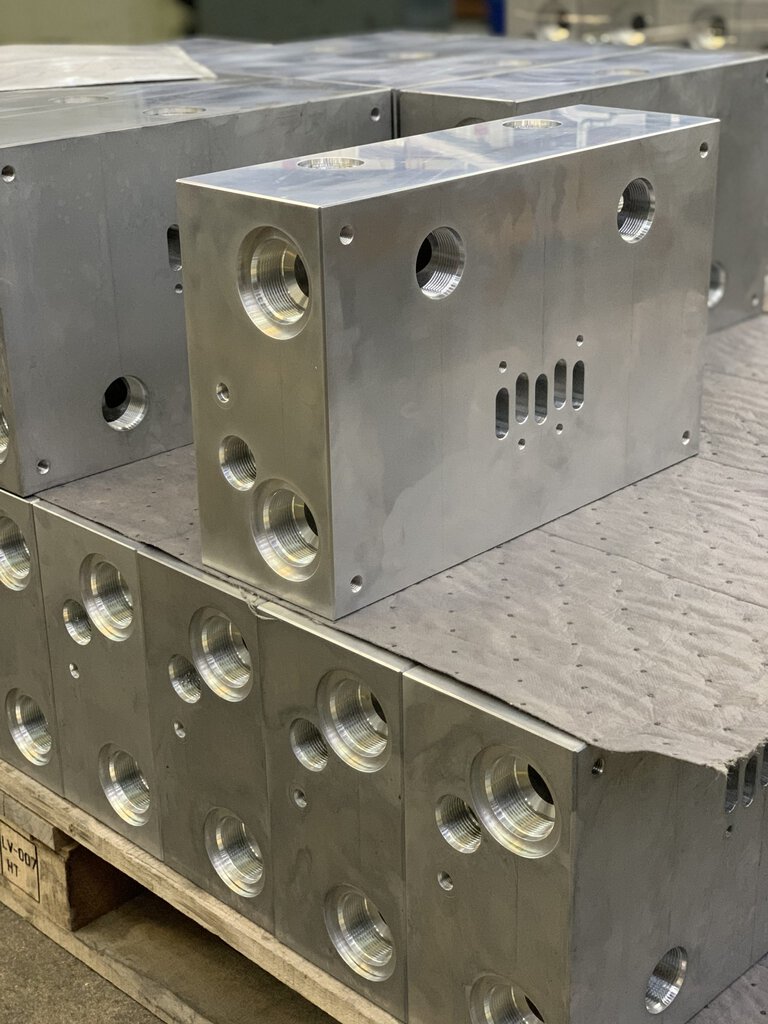 Medical gas manifold manufacturing is something we excel at manufacturing here at Hogge Precision.