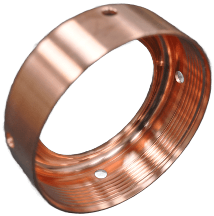 CNC Machining of a Copper Resistor Contact